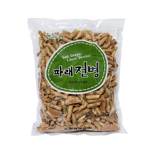 한양 파래전병 1kg 옛날과자 간식 주전부리, 2개 이홍용과자점센베이