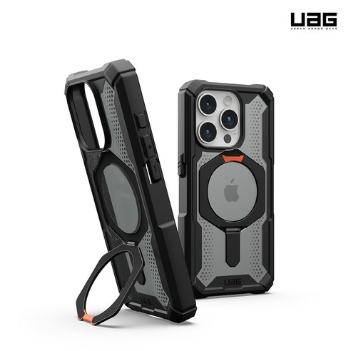 UAG 아이폰15 프로 프로 맥스 플라즈마 XTE 킥스탠드 맥세이프 케이스