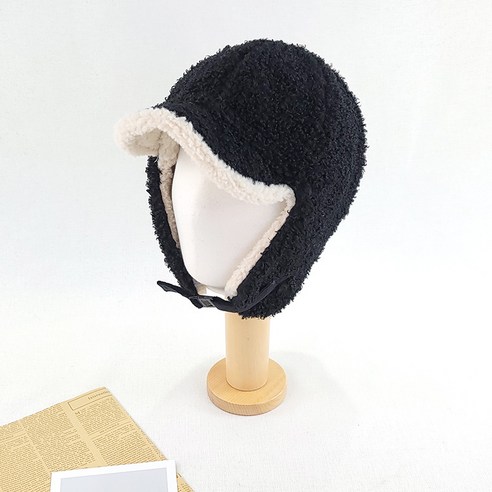 겨울 리버시블 뽀글이 귀달이 귀도리 여자 남자 공용 귀마개 방한 모자