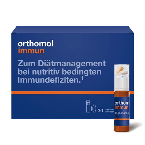 오쏘몰 이뮨 앰플과 캡슐 30일분 orthomol immune Drinking ampoules 30 pc., 30정, 1개