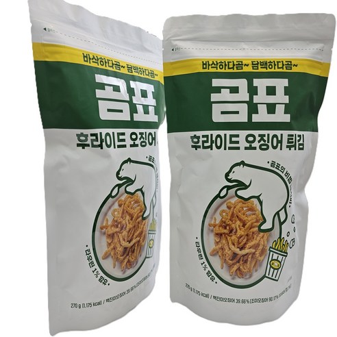 곰표 후라이드 오징어튀김 망고젤리 80g, 2개, 270g