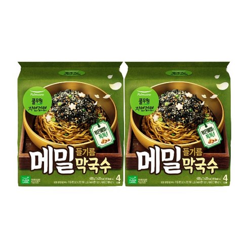 풀무원 들기름 메밀 막국수, 100g, 8개