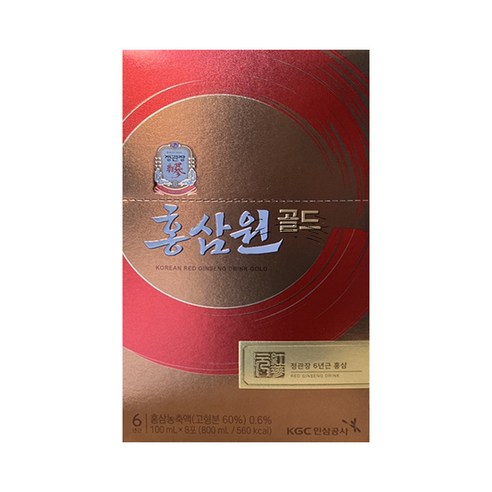 남들이 모르는 정관장 홍삼원골드 800ml 6개 세트 – 건강을 위한 홍삼의 힘을 경험해보세요