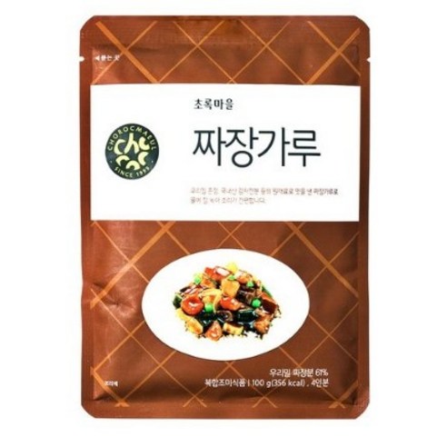 초록마을 짜장 가루, 100g, 2개