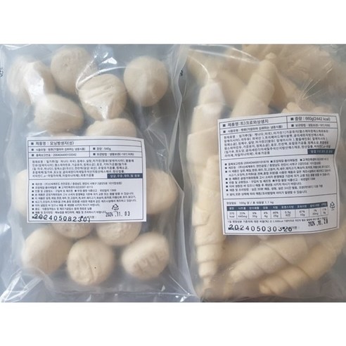 신세계 모닝빵 크로아상 생지 2종, 모닝빵+크로아상, 1개, 1.2kg 플랙진생지 신세계 모닝빵 크로아상 생지 2종, 모닝빵+크로아상, 1개, 1.2kg 플랙진생지