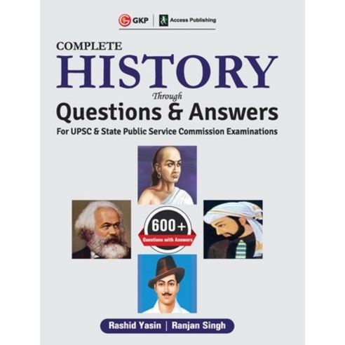 UPSC 2019 - Complete History through Questions & Answers Paperback, G.K Publications Pvt.Ltd, English, 9789389121704