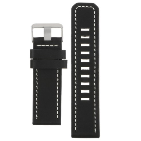 Garmin Fenix ​​5x / Fenix ​​3 고급 정품 가죽 시계 밴드 용, 블랙, 설명, 설명