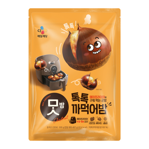 톡톡 까먹어 밤 500g, 1개