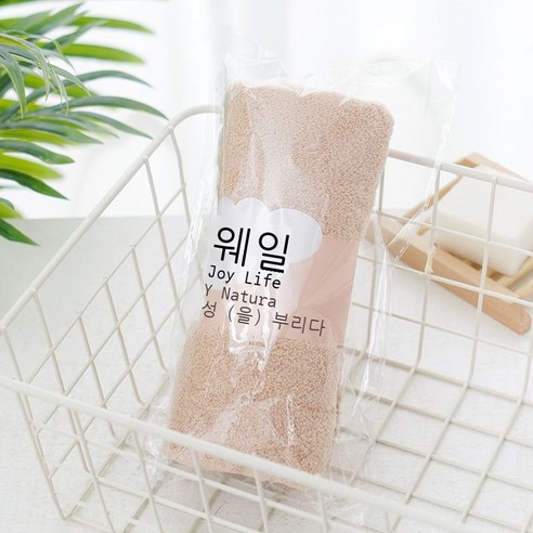 고밀 산호 벨벳 수건 비면 수건 선물 허리 봉지 수건 초유연 흡수 미용 수건 회사 복지 수건, 카키, 75*35