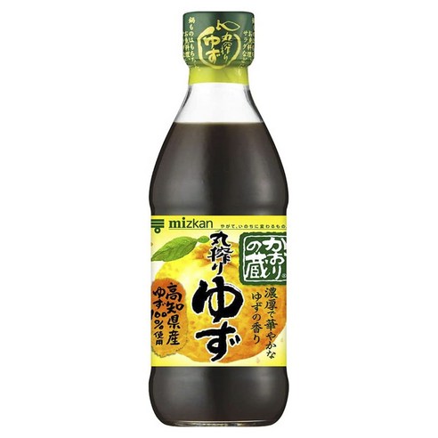 미즈칸 카오리노쿠라 마루시보리 유자 폰즈, 24개, 360ml