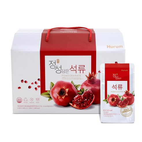 휴럼 정성담은 석류, 80ml, 30개