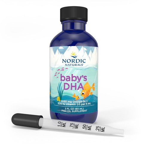 노르딕내츄럴스 어린이 DHA 1050mg 오메가-3 비타민D3, 60ml, 1개