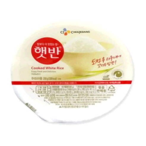 기타 [CJ제일제당]CJ햇반200gx12개즉석밥흰쌀밥/sh, 200g, 12개