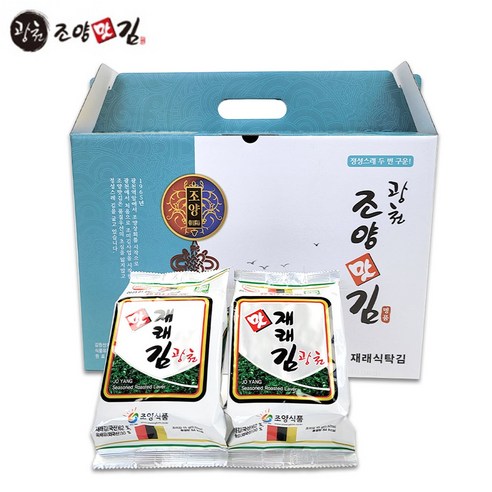 광천조양맛김 재래 식탁김 선물세트 16봉지, 재래식탁김15g×16봉지, 16개