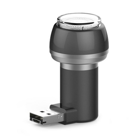 마그네틱 휴대 전화 면도기 야외 휴대용 남자 전기 면도기 안전 면도 장치 - Droid USB Type-C, 하얀색