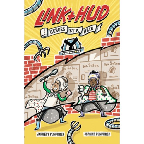 (영문도서) Link + Hud: Heroes by a Hair Hardcover, Norton Young Readers, English, 9781324016090