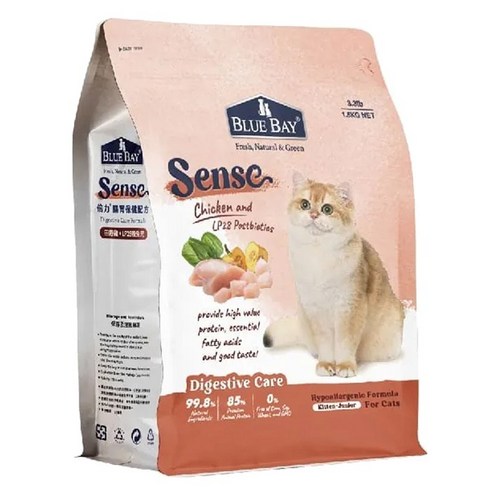 블루베이 전연령 고양이 센스 프로바이오틱스 건식사료, 1.5kg, 1개, 닭