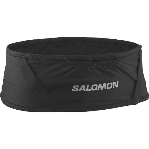 Salomon PULSE BELT 에보니 러닝벨트 런닝 벨트 마라톤 달리기 가방 러닝 백 밴드 용품, XS