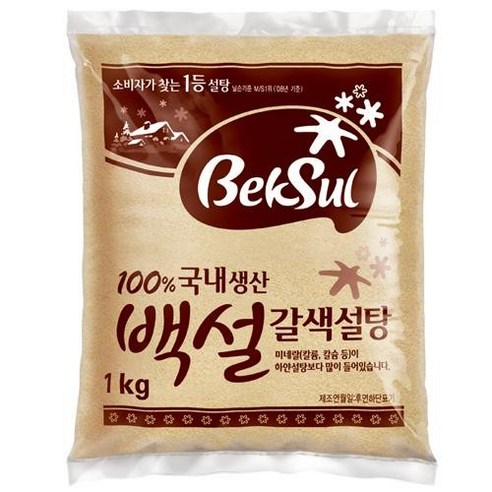 백설)황설탕(1kg), 1, 1kg, 1개