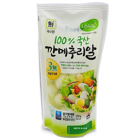 대림 깐 메추리알 270g, 개당 1개 대림 깐 메추리알 270g, 개당 1개