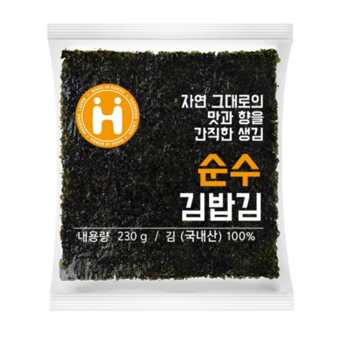 해농 생김 순수 김밥김, 1개