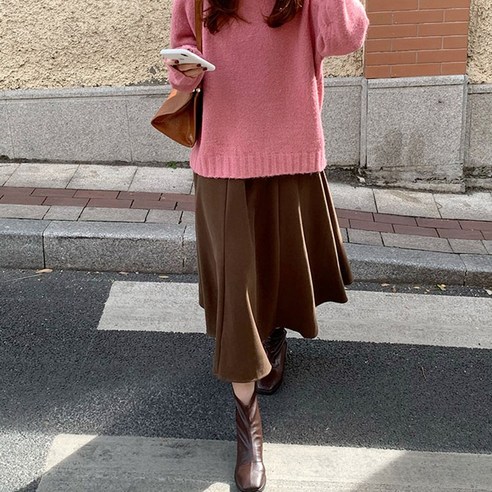 임산부 미디스커트 가을 가을 겨울 패션 이너웨어