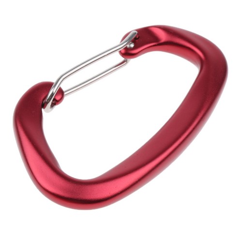 YSSHOP 1Pcs 알루미늄 Carabiner 클립 스냅 후크 봄로드 Carabina 카빈, 레드, {"수건소재":"알루미늄 합금"}