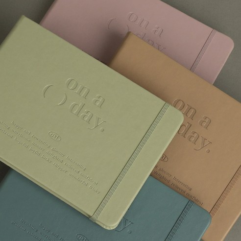 당신의 하루를 특별하게 기록할 워너디스 온어데이 와이드 위클리 다이어리