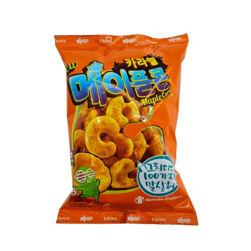 크라운 카라멜콘 메이플, 154g, 4개