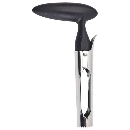 Corer 드릴 도구 사용하기 쉬운 배 과일 홈용 내구성 가제트 분리기, 검은 색, 7.1 × 3.8 × 0.9inch., 스테인레스 스틸