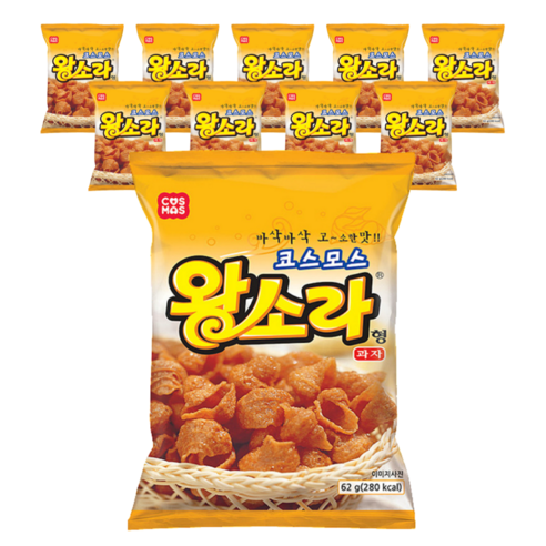 [코스모스] 소라과자[1050gX4개(1BOX)]_식자재쇼핑몰_푸드왕, 1.05kg, 4개