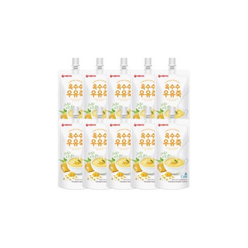 서울우유 옥수수우유죽 130g x 10입 결혼기념일 선물, 서울우유 옥수수우유죽 130g x 1