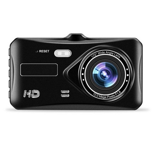 고해상도 영상 촬영, 전후방 카메라, 상시 전원 기능, 사용자 친화적인 인터페이스를 갖춘 바유미키 4인치 전후방카메라 2채널 블랙박스 32GB