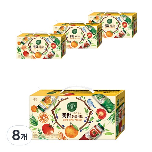 자연은 종합음료세트, 180ml, 96개