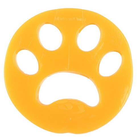 고양이 개 모피 린트 헤어 리무버 애완 동물 세탁기 액세서리, yellow