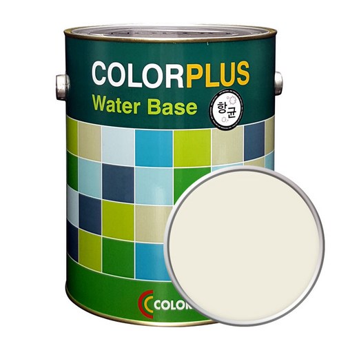 노루페인트 컬러플러스 페인트 4L, 릴리화이트