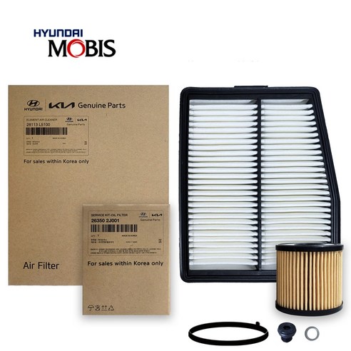 쏘나타 DN8 하이브리드에 필수적인 엔진오일세트