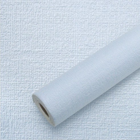 쿠셔니 붙이는 실크 단열 벽지 50cm x 20m 접착식 셀프 인테리어 diy 도배, 보이블루