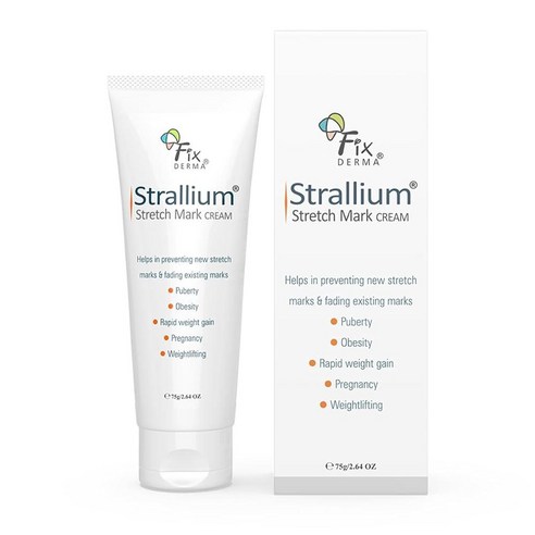 Fixderma Strallium 10% 알로에 베라 젤이 함유된 안티 크림 을 위한 크림 제거제 - 74.8g2.6온스, 1개