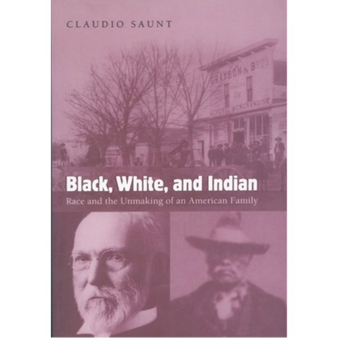 (영문도서) Black White and Indian: Race and the Unmaking of an American Family Paperback, Oxford University Press, USA, English, 9780195313109
