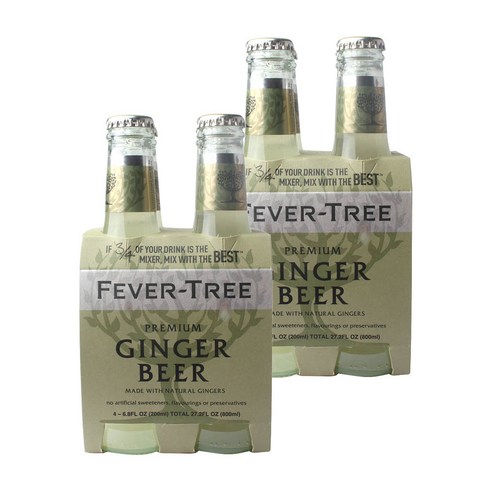 피버트리 프리미엄 생강 비어, 200ml, 8개