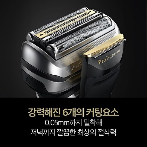 BRAUN BRAUN 브라운 전기면도기 시리즈9 NEW PRO PLUS 9586cc 크롬, 9586cc [9F86]