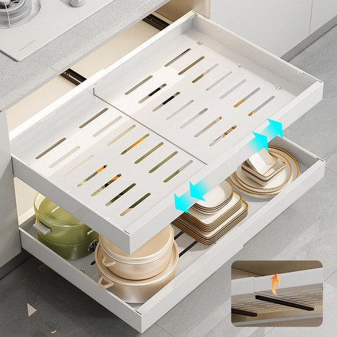 키프두잉 슬라이딩 수납함으로 주방 수납의 혁신을 경험하세요!