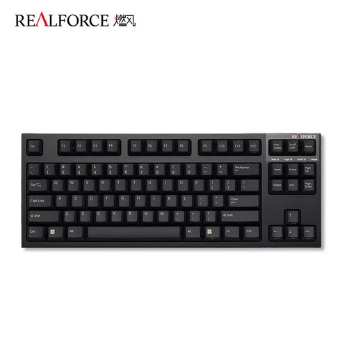 저소음 키보드 토프레 리얼포스 R3S 108키 영문 30g균등 풀배열 R3SB13, 자동 버전 87 키 30g 키