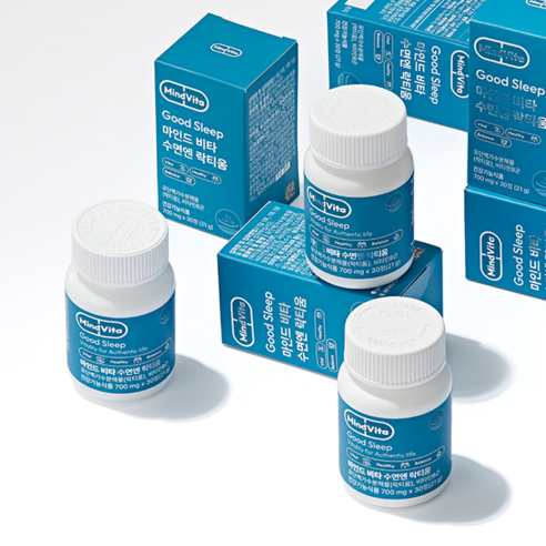 수면 품질 향상을 위한 마인드비타 수면엔 락티움