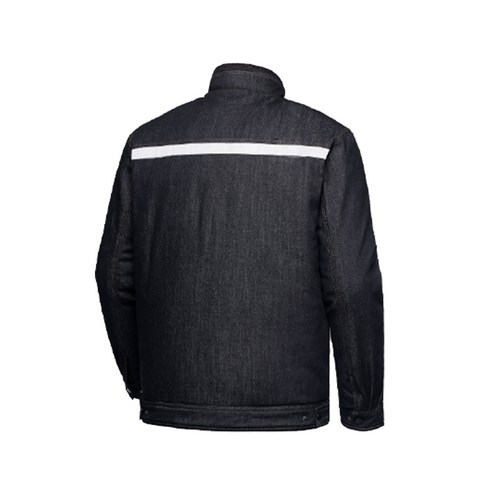 겨울철 작업을 위한 내구성 있고 따뜻한 데님 패딩 자켓