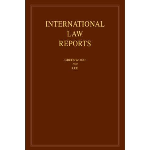 (영문도서) International Law Reports: Volume 201 Hardcover, Cambridge University Press, English, 9781009331555