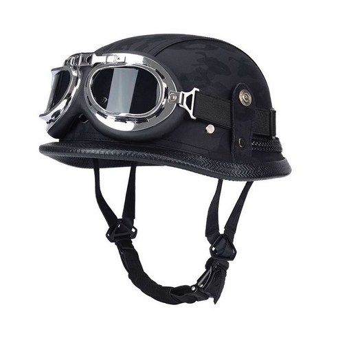 스타일과 안전, 두 마리 토끼를 잡다! 바이크 클래식 오픈페이스 헬멧 솔직 후기 클래식바이크헬멧