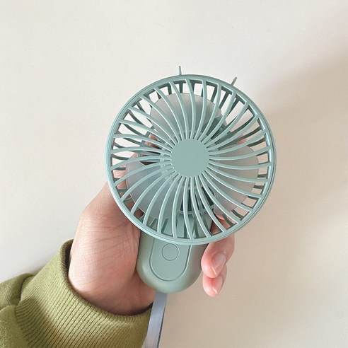 시원한 여름을 위한 가벼우면서 강력한 미니 핸디 선풍기