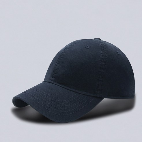 ANKRIC 여성 골프모자 사계절 모자 남자 한국 골프 순면 씻은 야구 모자 여자 레저 세탁 모자 야외 선 스크린 모자, 해군 파란색